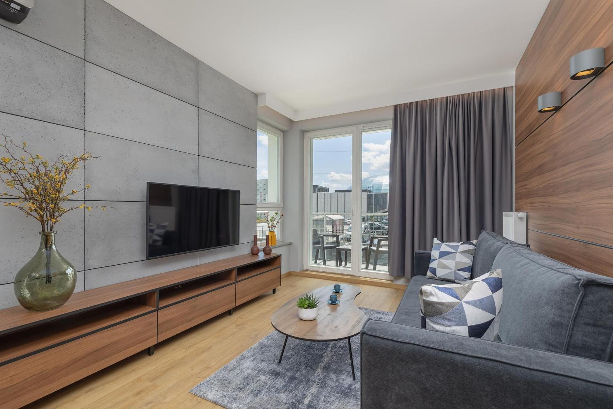 Nowoczesny Apartament Z Parkingiem W Centrum Szczecina By Noclegi Renters 외부 사진